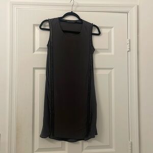All Saints embellished shift dress.